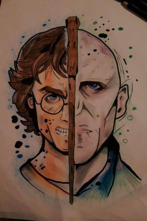 Sketch Ideas Harry Potter, Harry Potter Sketch Ideas, Harry Potter Characters Drawings, Cute Harry Potter Drawings, Watercolour Art Ideas Creative, Hogwarts Drawings, Dibujo Harry Potter, Harry Potter Drawings Sketches, Drawing Ideas Harry Potter