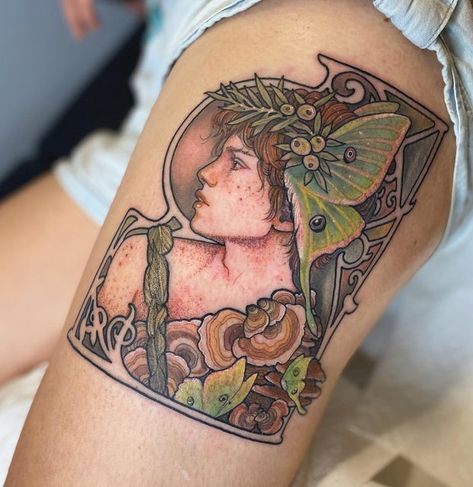 Fae Inspired Tattoos, Faerie Tattoo, Fae Prince, Victorian Sleeves, Boys Tattoo, Colorado Tattoo, Prince Tattoos, Fae Art, Red Witch