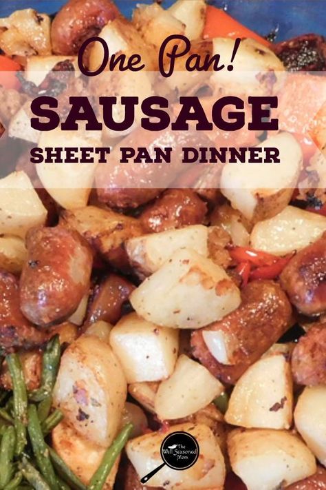 Recipes With Deer Sausage, Recipes With Italian Sausage Links, Recipes With Sausage Links, Peppers Onions And Potatoes, Sausage Potatoes And Peppers, Sausage Sheet Pan Dinner, Italian Sausage Links, Sausage Sheet Pan, Roasted Sausage