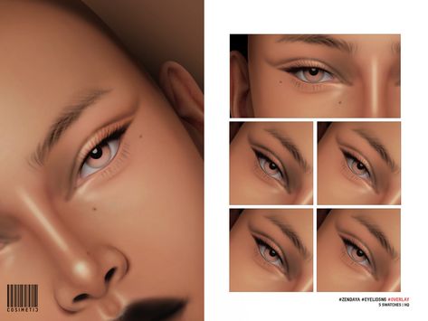 Sims 4 Cc Eye Shape Overlay, Sims4 Cc Eye Shape Presets, Sims 4 Eyelid Overlay, Sims 4 Zendaya, Sims 4 Eye Overlay, Sims 4 Eyelids Cc, Sims Cc Eye Shape, Sims 4 Eyelids, Sims 4 Eye Shape