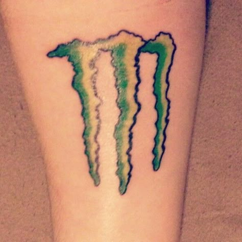 Monster energy logo, monser energy drink, monster energy, tattoo Nine Dragons Tattoo,  Federal Way, WA 2014 Monster Energy Tattoo Ideas, Monster Logo Tattoo, Monster Energy Tattoo, Monster Energy Logo, Dragon Tattoo Images, Energy Tattoo, Survival Tattoo, Claw Tattoo, Meaning Tattoos