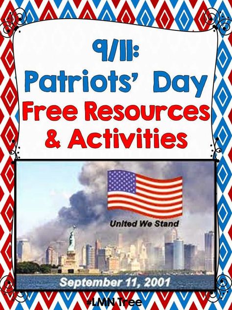 LMN Tree: September 11th: Great Free Resources, Tips and Lessons Social Studies Kindergarten, Patriots Day Activities, 3rd Grade Social Studies, Patriot Day, 4th Grade Social Studies, Kindergarten Social Studies, 5th Grade Social Studies, Social Studies Elementary, 4th Grade Classroom