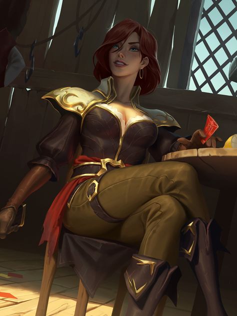 Zed League Of Legends, Champions League Of Legends, Elvira Mistress Of The Dark, Pirate Queen, Miss Fortune, Pirate Art, League Of Legends Characters, Pirate Woman, Dungeons And Dragons Characters