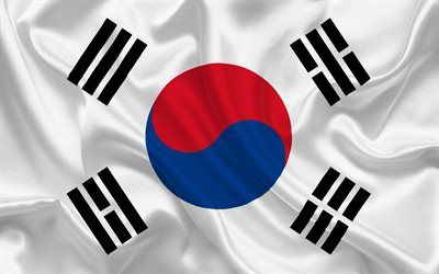 Download wallpapers South Korean flag, Asia, South Korea, silk flag, flags of the world for desktop free Korean Flag Wallpaper, Flag Wallpaper Iphone, South Korean Flag, South Korea Flag, Seoul Korea Travel, Korean Flag, Korea Wallpaper, Whatsapp Wallpaper Cute, Flag Wallpaper