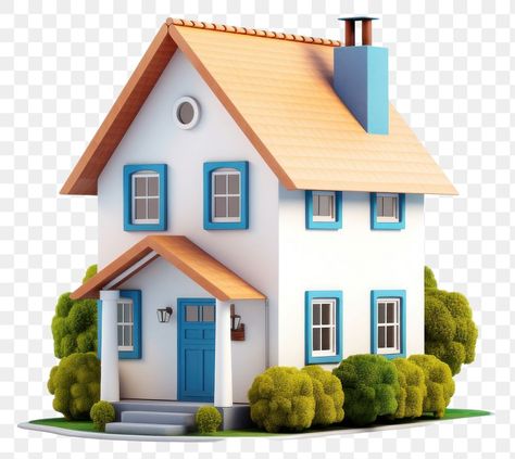 House Character, House Png, Nature Collage, Character Home, House Architecture, Caricatures, 3d Illustration, Architecture Building, Monopoly