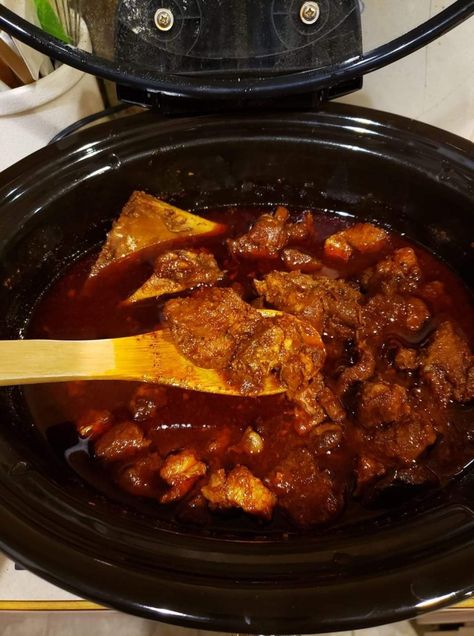 Carne Adovada New Mexico Recipe, Adobada Recipe, Adovada Recipe, Carne Adobada, Pork Crock, Carne Adovada, Easy Pork Chop Recipes, Shoulder Roast, Mexico Food