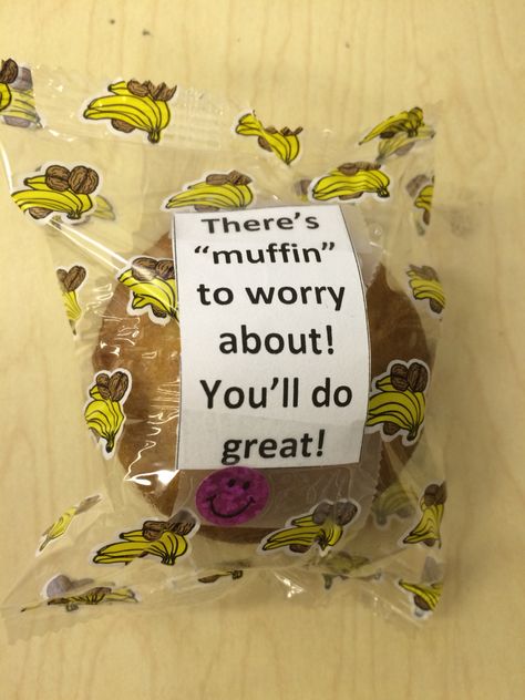 Treats For Students During Testing, State Testing Breakfast Ideas, Sbac Testing Motivation Posters, School Testing Motivation, Staar Test Goodie Bags, State Testing Treats, Student Testing Motivation, Sbac Testing, Staar Test Motivation