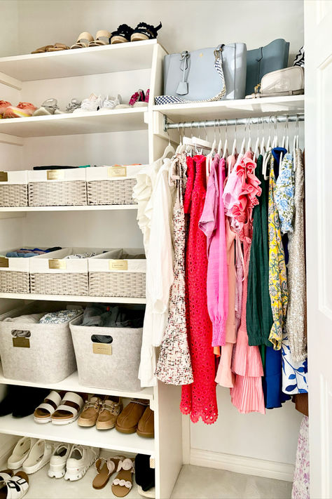 Teaching teens to get organized can be challenging! We recomment a good system where everything has a home. Here are a few of our favorite closet organizing products to maximize your space! Organize Small Walk In Closet, Teen Girl Closet, Teen Closet Organization, Kids Closet Organization Ideas, Closet Organization Ideas Small, Dorm Closet Organization, Teen Closet, Girls Closet Organization, Dorm Closet