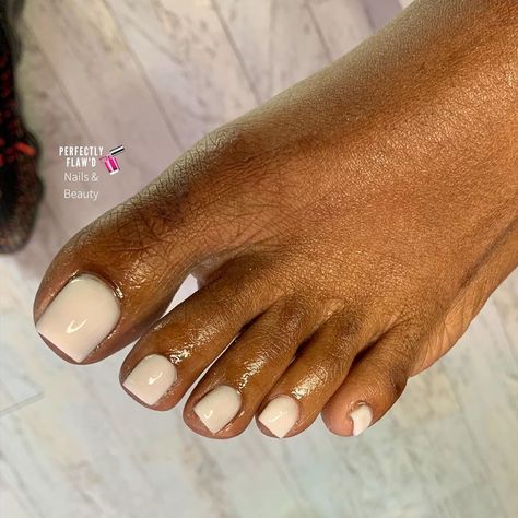 PerfectlyFlaw’D Nails & Beauty on Instagram: “Tippy Toes 💕Acrylic only 💕 . . .” Neutral Toenails, Glazed Toenails, Toenail Neutral Colors, Neutral Toenails Polish, 2024 Toe Nails, Trending Toe Nails 2024, 2024 Fall Toe Nail Colors, Fall Pedicure Colors, Toes Acrylic