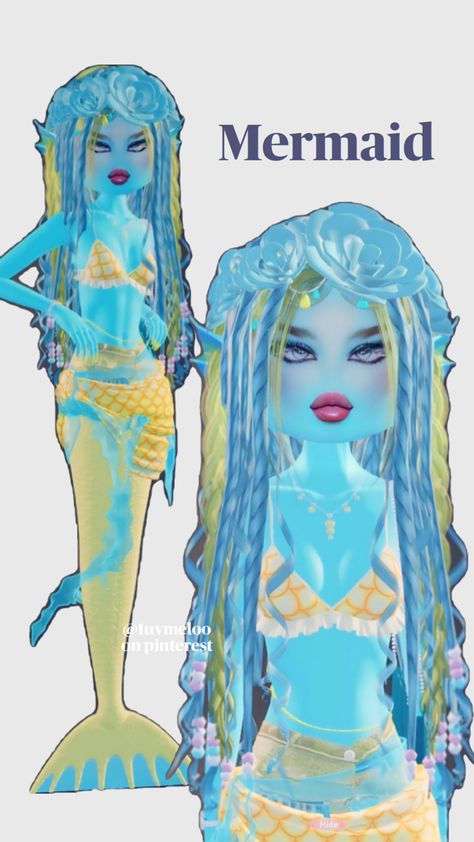 roblox dress to impress outfit idea. theme: mermaid , siren #dti #dresstoimpress #roblox Siren Dress, Mermaid Siren, Roblox Dress, Siren Mermaid, Mermaid Outfit, Themed Outfits, Mermaid Dress, Outfit Idea, Dress Codes