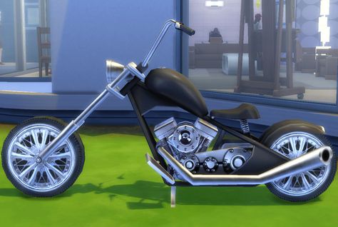 Mod The Sims - Sittable Motorcycle - TS3 conversion Sims 4 Studio, Military Looks, Dark Artwork, Best Sims, Motorcycle Riding, Sims 4 Cc Finds, Ts4 Cc, Vintage Motorcycle, The Sims4