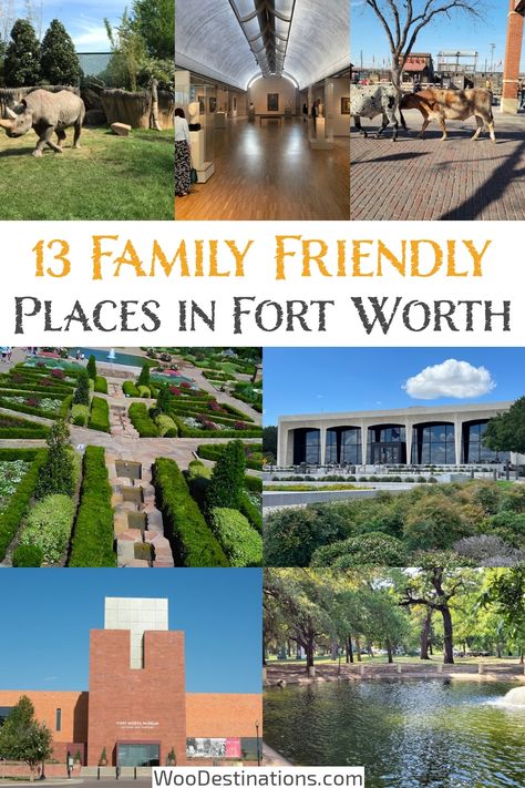 On my recent trip to Fort Worth, I was thrilled to explore 13 amazing family-friendly locations! From the vibrant gardens and fascinating museums to the lively atmosphere of the cattle drives, this city offers a little something for everyone. Whether you're visiting the Fort Worth Zoo or soaking in the beautiful parks, there's no shortage of fun activities to engage the whole family. Fort Worth truly is a hidden gem in the United States for family adventures! Fort Worth Zoo, Fort Worth Stockyards, Beautiful Parks, Cattle Drive, The Fort, Beautiful Park, Incredible Places, Family Adventure, Hidden Gem