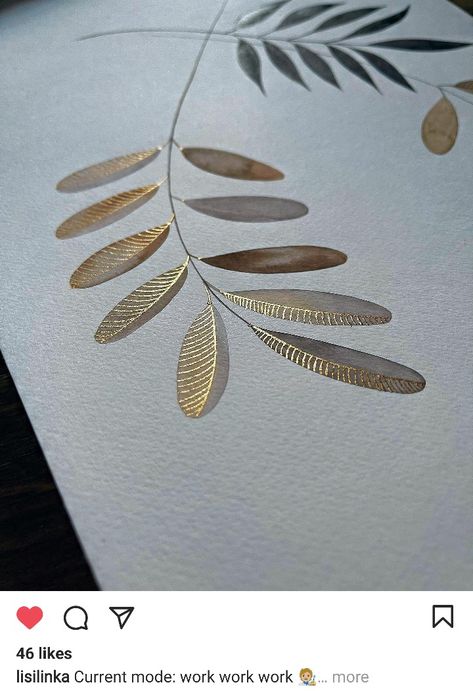 Metallic Watercolor Painting, Gold Watercolor, Abstract Art Painting Diy, Watercolor Flower Art, Watercolor Flowers Paintings, Watercolor Art Lessons, Malbec, Flower Art Painting, Fairy Art