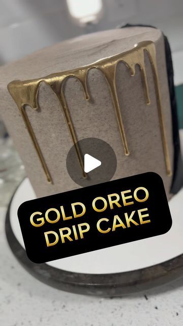 Brianna Collins on Instagram: "Red definitely brought out the Gold in this cake  #cake #cakedesign #cakestyle #dripcake #goldcake #oreo #oreocake #chocolovers #bestoftheday #birthdaycake #cakedecorating #reelitfeelit #trendingreels #explorepage #sweet" Oreo Drip Cake, Gold Drip Cake, Gold Drip, Gold Cake, Oreo Cake, Drip Cake, Fashion Cakes, Birthday Cake Decorating, Drip Cakes