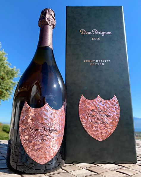 Dom Perignon Lovers Collection on Instagram: “No more waiting. Dom Pérignon 2006 Rosé limited edition by @lennykravitz . Who will get some?” Dom Perignon Champagne On Ice, Caviar Bar, Expensive Champagne, Champagne And Caviar, Champagne On Ice, Types Of Drinks, Hot Tub House, Wine Bottle Design, Dog Tree