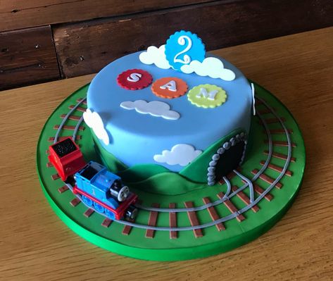 Thomas Tank Cake, Thomas Engine Cake, Titipo Train Cake, Train Birthday Party Cake, Thomas Tank Engine Cake, Simple Thomas The Train Cake, Thomas The Tank Cake, Thomas The Tank Engine Birthday Cake, Thomas And Friends Cake