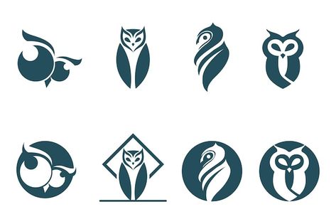 Búho pájaro logo y símbolo vector eps10 | Premium Vector #Freepik #vector #logo-pajaro #logo-silueta #logo #logo-aguila Logo Y, Owl Logo, Bird Logo, Bird Logos, Owl Bird, Vector Logo, Premium Vector, Graphic Resources, Graphic Design