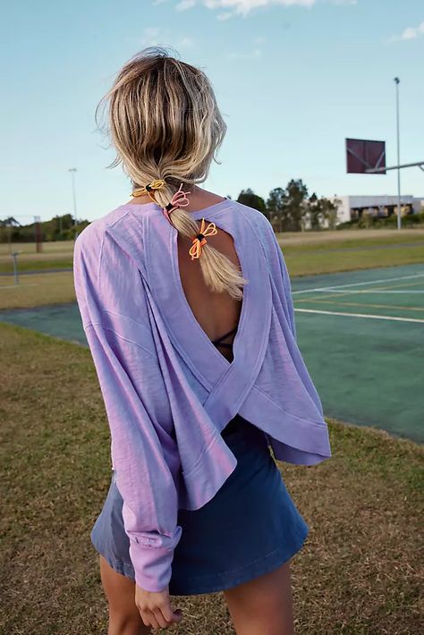 Workout Tops, Athletic Crop Tops & Tanks | FP Movement Free People Outfits Summer, Class Outfits, Athletic Crop Top, Free People Summer, Long Sleeve Layer, Free People Long Sleeve, Free People Tank Top, Glad Rags, Comfy Sweater