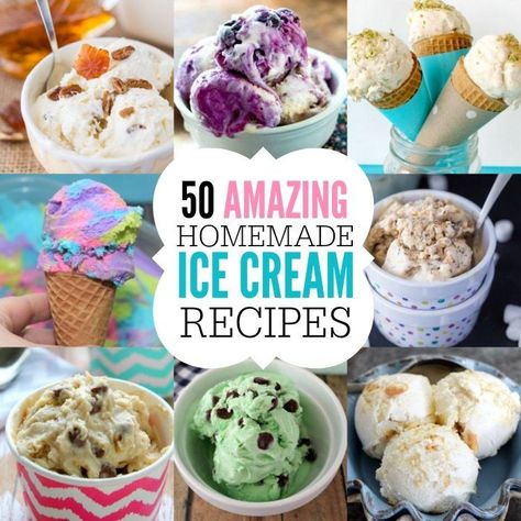 Easy Homemade Ice Cream Recipes, Easy Ice Cream Recipe Homemade, Best Ice Cream Maker, Best Homemade Ice Cream, Easy Homemade Ice Cream, Gelato Recipe, Vanilla Ice Cream Recipe, Ice Cream Maker Recipes, Making Homemade Ice Cream