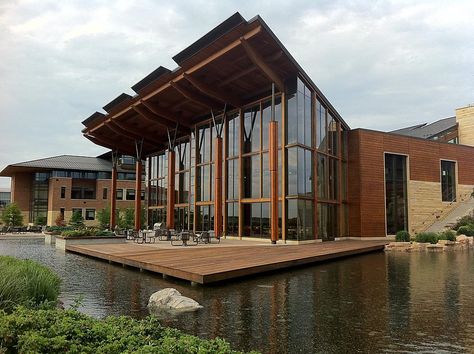 Cassiopeia - the cafeteria - Epic Systems Corporation (Wisconsin) - Verona, WI Verona Wisconsin, Office Photos, Office Photo, Building Structure, Epic Journey, House 2, Amazing Architecture, Verona, Places To See