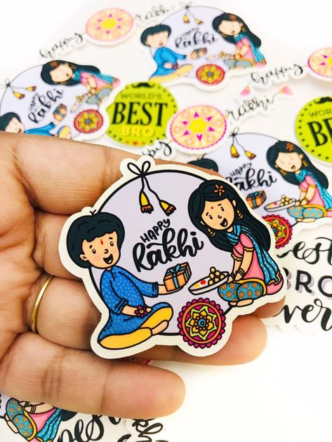 Happy Rakhi Sticker Pack | Happy Raksha Bandhan | Indian Festival | Happy rakhi, Happy rakshabandhan, Rakhi Happy Rakhi Stickers, Happy Rakshabandhan Stickers, Rakhi Stickers, Happy Rakshabandhan Creative, Happy Rakhi Images, Raksha Bandhan Drawing, Gift For Raksha Bandhan, Raksha Bandhan Cards, Happy Raksha Bandhan Images