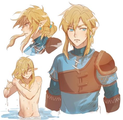 Link Loz Fanart, Link Breath Of The Wild Fanart, Link Fanart Breath Of The Wild, Totk Fanart Link, Link Trans, Link Totk Fanart, Botw Link Fanart, Link Botw Fanart, Link Fanart