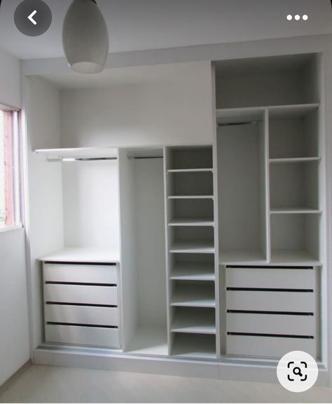 Bedroom Cupboard, Unique Bedroom, Closet Design Layout, Closet Renovation, Closet Layout, Wardrobe Room, Closet Remodel, Small Room Design, Redecorate Bedroom