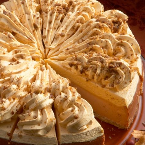 No Bake Pumpkin Cheesecake With Pumpkin Creamcheese Frosting Cheesecake Decoration, Cheesecake Ideas, Cheesecake Frosting, No Bake Pumpkin, No Bake Pumpkin Cheesecake, Pumpkin Cheesecake Recipes, Cream Cheese Frosting Recipe, Pumpkin Cream Cheeses, Pumpkin Desserts