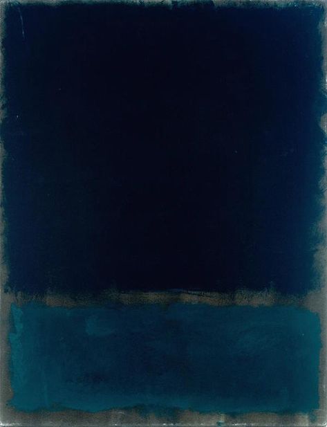 Do The Best Dark Blue Paint Colors Make You Blue? Dark Blue Paint Color, Rothko Art, Dark Blue Paint, Franz Kline, Blue Paint Colors, Mark Rothko, Colour Field, Abstract Expressionist, Outsider Art