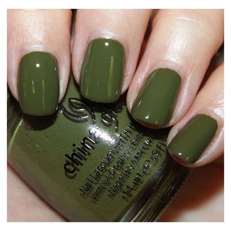 0 Dark Green Nails, Green Acrylic Nails, Green Nail Polish, Green Nail, Fall Acrylic Nails, Almond Acrylic Nails, Super Nails, Polish Colors, Trendy Nail Art