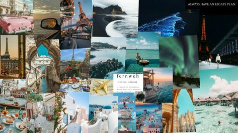 Paris,Iceland ,Greece,Italy and Maldives background for desktop Travel Aesthetic Collage, Paris Aesthetic Wallpaper, Background For Desktop, Greece Wallpaper, College Wallpaper, Pc Background, Macbook Air Wallpaper, London Wallpaper, Greece Italy