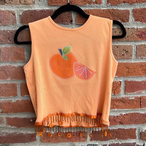 #🃏 #🍊 #🫒 #🦀 Thrift Flip Shirts, Upcycle Fashion Diy, Patchwork T Shirt, Reworked Clothes, Patchwork Tee, Quilt Shirt, Thrift Flips, Clothes Embroidery Diy, Upcycle Clothes Diy