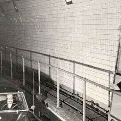 Lost Found Art on Instagram: "Police “catwalk car”. Holland Tunnel. NYC. 1954. I’ve driven thru this tunnel hundreds of times. I’d love to have seen one of these. #nyc # New York City #hollandtunnel" Holland Tunnel, Found Art, Lost & Found, Car Ins, Holland, York City, New York City, Lost, New York