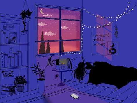 Room Illust, Bedroom Drawing, Vaporwave Art, Gothic Fantasy Art, Animation Artwork, Dreamy Art, Anime Scenery Wallpaper, Cute Art Styles, Digital Art Girl