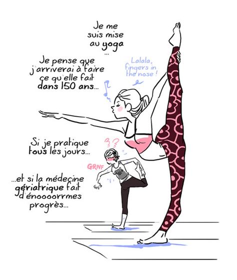 Je crois qu'il n'y a que les Français qui disent "fingers in the nose"... Bon week end ! Yoga Meme, Yoga Humor, Yoga Quotes Funny, Family Yoga, Yoga Illustration, Quote Of The Week, Sports Quotes, Yoga Photography, Yoga Quotes