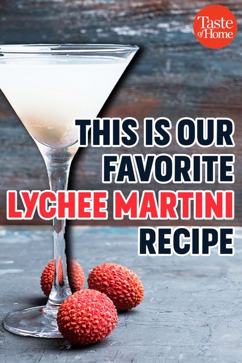 Lychee Vodka Cocktail, Lychee Margarita Recipe, Lychee Martini Recipe, Lychee Mojito, Best Martini, Best Martini Recipes, Martini Flavors, Lychee Cocktail, Friday Drinks