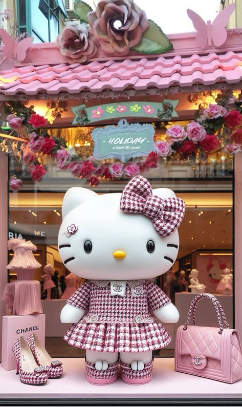 Character Wallpaper, Hello Kitty Wallpaper, Cute Crafts, Cute Characters, Pretty Wallpapers, Hello Kitty, Kitty, Valentines, Dolls