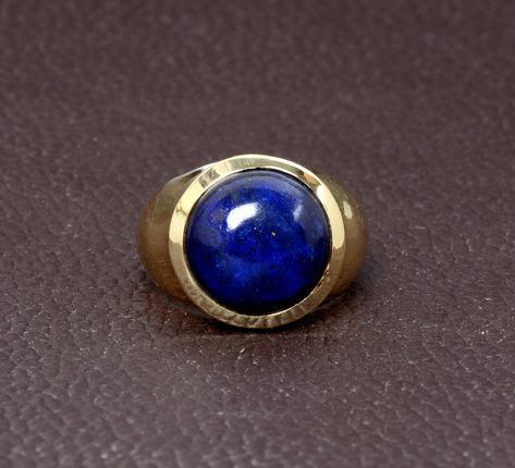 Gemstone Rings Unique, Ring For Boyfriend, Drop Ring, Gold Amethyst Ring, September Birthstone Rings, Rings Handmade, Zierlicher Ring, Blue Stone Ring, Lapis Lazuli Ring