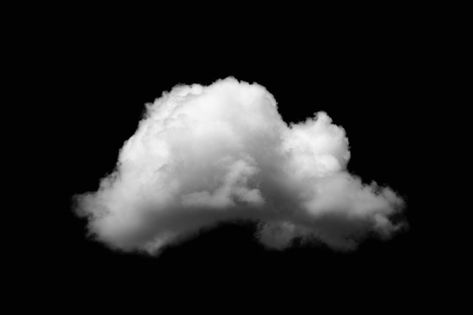 Close-up single white cloud isolated on ... | Free Photo #Freepik #freephoto #freebackground #freesummer #freecloud #freenature Single Cloud Aesthetic, Clouds Widget, Cloud Widget, Cloud Black And White, Clouds Black And White, Cloud Overlay, Aesthetic Overlays, Sky Photoshop, Cloud Aesthetic