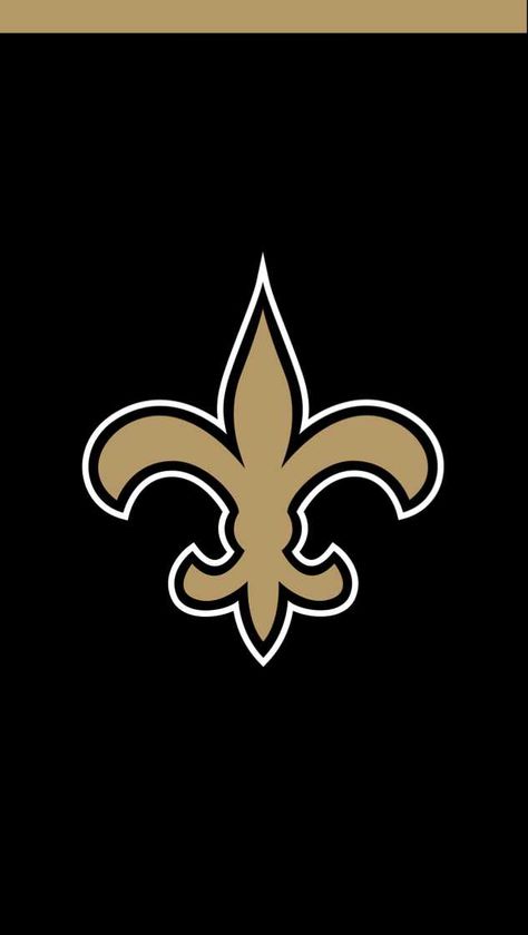 Nfl Teams Logos Wallpaper, New Orleans Saints Wallpaper, Saints Wallpaper, Nfl Football Logos, Nfl Wallpaper, Saints Logo, New Orleans Saints Logo, Alvin Kamara, Nfl Saints