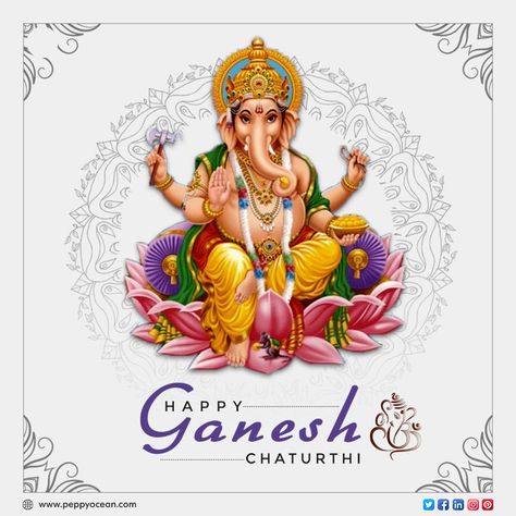 Happy Ganesh Chaturthi Ganesh Utsav, Happy Ganesh, Happy Ganesh Chaturthi, Ganesh Chaturthi, Lord Ganesha, Very Happy, Ganesha, Princess Zelda, Zelda Characters