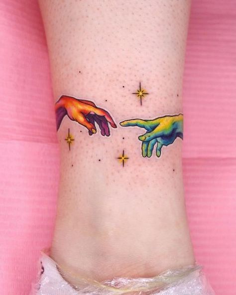 Chicanas Tattoo, Pride Tattoo, Rainbow Tattoos, Clever Tattoos, Amazing Tattoos, Kawaii Tattoo, Tattoos Art, Funny Tattoos, Dream Tattoos