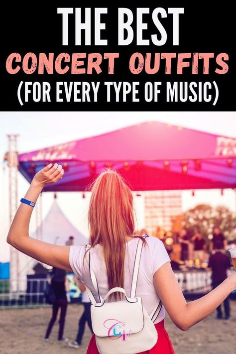 No matter what type of concert you're attending, you'll look amazing (and stay comfortable) in these cute concert outfits. Concert Outfit Pop Music, Pink Floyd Concert Outfit, Basic Concert Outfit, Outdoor Concert Outfit Summer Over 40, Summer Rock Concert Outfit Ideas, 80s Concert Outfit, Korn Concert Outfit, Spring Training Outfits, Indoor Concert Outfit