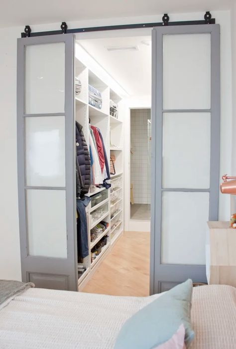 Best Kitchen Design, Walking Closet, Closet And Bathroom, Walk In Closet Design, No Closet Solutions, Closet Remodel, Bedroom Closet Design, Ensuite Bathroom, Closet Door