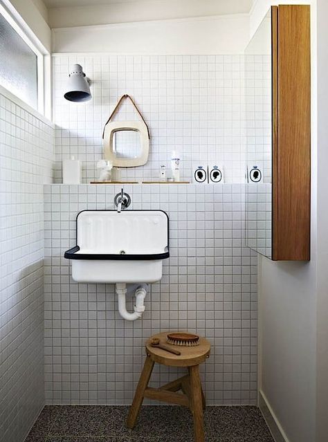 Alape Bucket Sink, Bucket Sink, Cottage Renovation, Bad Inspiration, Melbourne House, The Hague, Cheap Decor, Beautiful Bathrooms, Cheap Home Decor