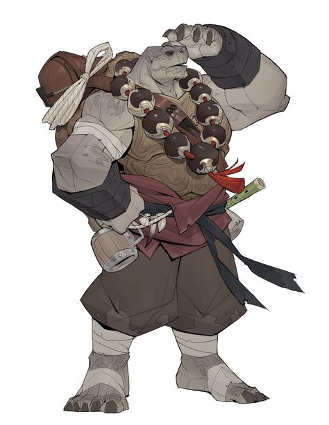 ArtStation - Turtle Warrior Monk Raphael Dnd Turtle, Lizard Man Character Design, Monk Fantasy Art, Dnd Character Art Male, Monk 5e, Turtle Warrior, Likeable Characters, Samurai Game, Warrior Monk