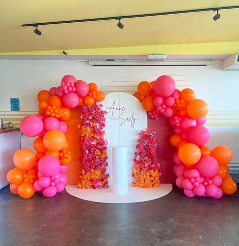 DREAM TEAM ✨ @smile4mehire Sunset Party Decorations, 2024 Party, Sunset Party, Grad Party Decorations, Prop Hire, 17th Birthday, Pink Parties, Grad Parties, Party Design