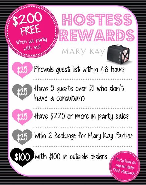 Mary Kay Hostess Rewards, Mary Kay Party Games, Mary Kay Sales, Mary Kay Open House, Mary Kay Facebook Party, Mary Kay Hostess, Mary Kay Printables, Mark Kay, Mary Kay Office