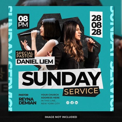 Podcast Thumbnail Design, Worship Setlist Graphic, Worship Night Graphic, Church Social Media Graphics, Social Media For Churches, Tv Branding, Church Graphic Design Social Media, New York City Images, Church Banner