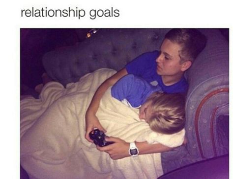 For when you wanna play video games and I wanna cuddle Bae Goals, Goals Pictures, Boyfriend Goals, Future Goals, Relationship Goals Pictures, Cute Couples Photos, Lovey Dovey, Playing Video Games, Cute Relationship Goals